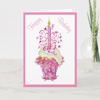 Happy Birthday Card by sallykingdesign at Zazzle
