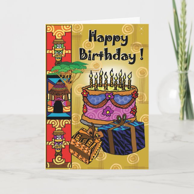 Happy Birthday Card (Front)