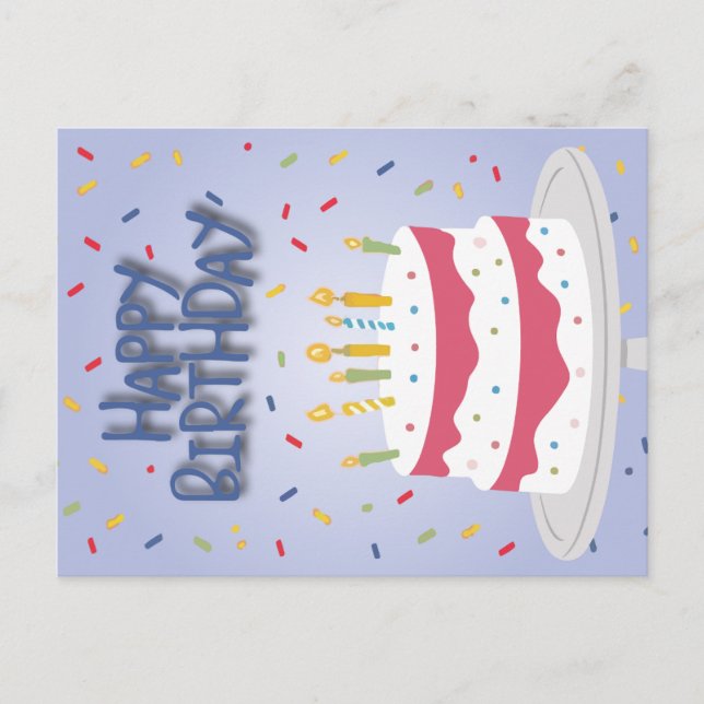 Happy birthday card (Front)