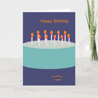 Happy birthday card