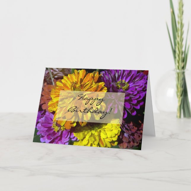 Happy Birthday Card (Front)