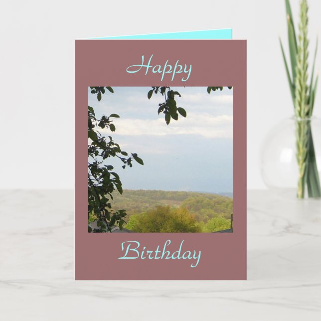 Happy, Birthday Card (Front)