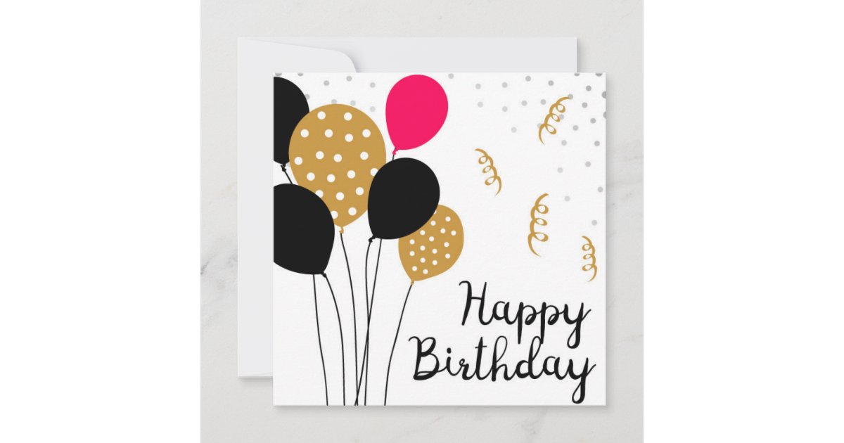 Happy Birthday Card Zazzle Happy Birthday Card Zazzle