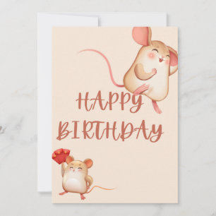 HAPPY BIRTHDAY CARD
