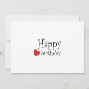 Happy Birthday Card