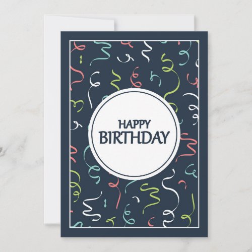 Happy birthday card