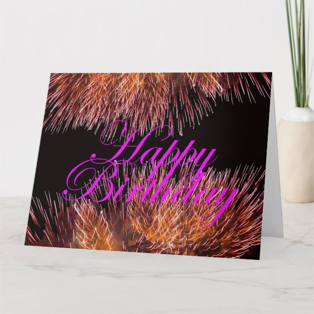 Happy Birthday Card (Front)