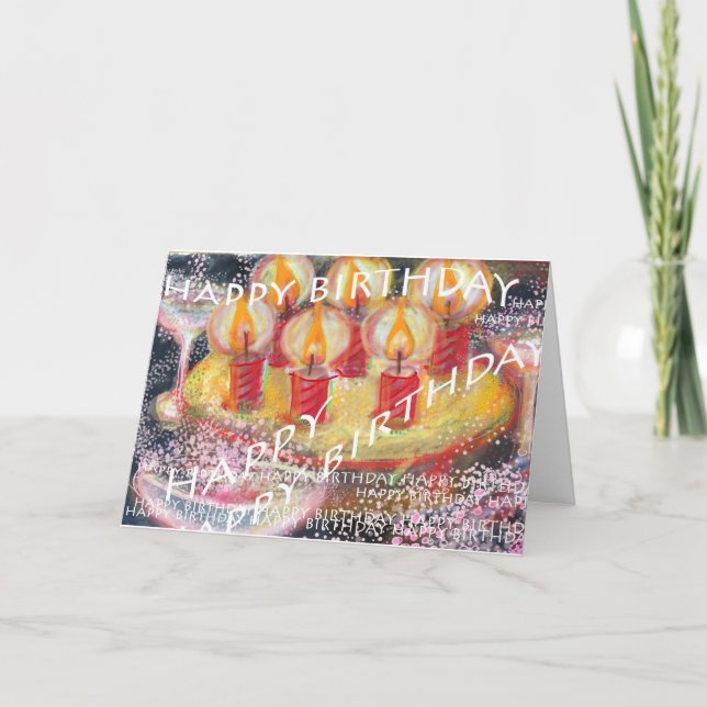 Happy Birthday card (Front)