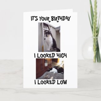 HAPPY BIRTHDAY CARD