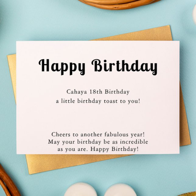 Happy Birthday Card (Happy Birthday Card)