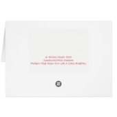 Happy Birthday Card (Back Horizontal)