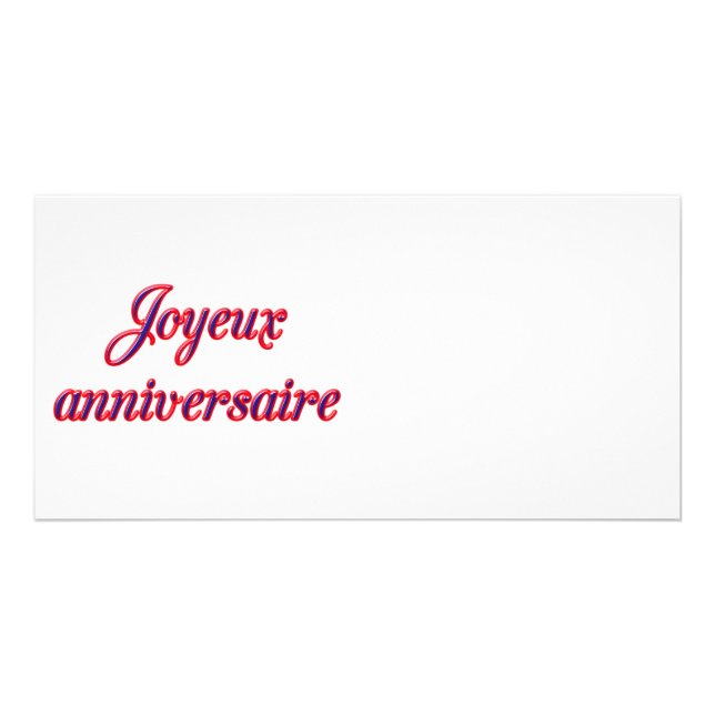 Happy Birthday card (Front)