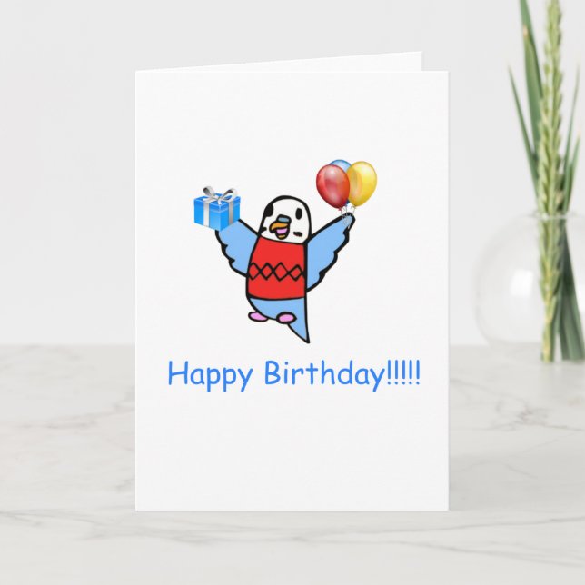 Happy Birthday! Card (Front)