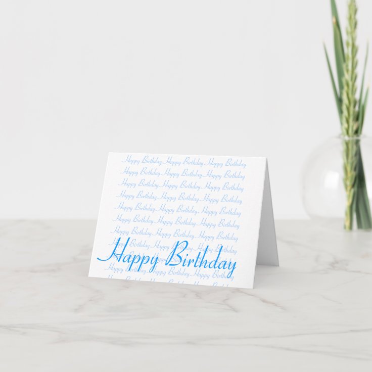 Happy Birthday Card Zazzle