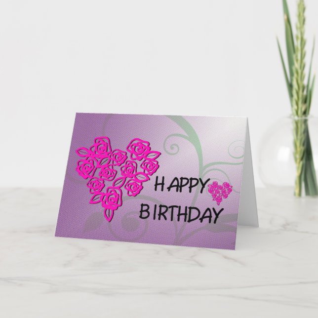 Happy Birthday Card (Front)