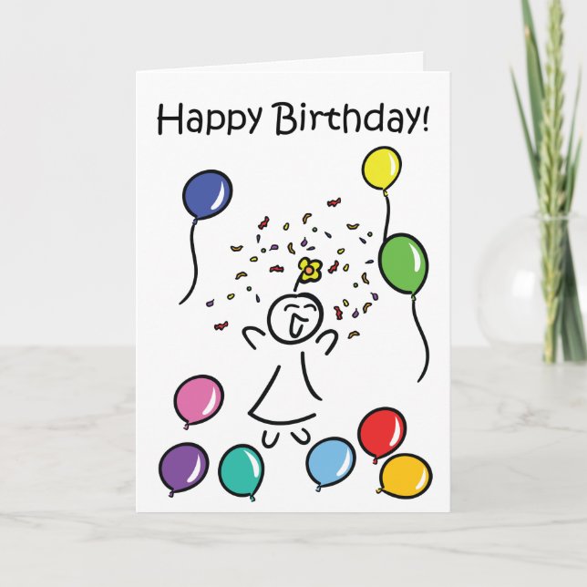 Happy Birthday Card (Front)