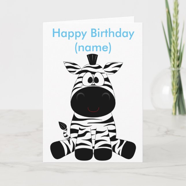 Happy Birthday Card (Front)