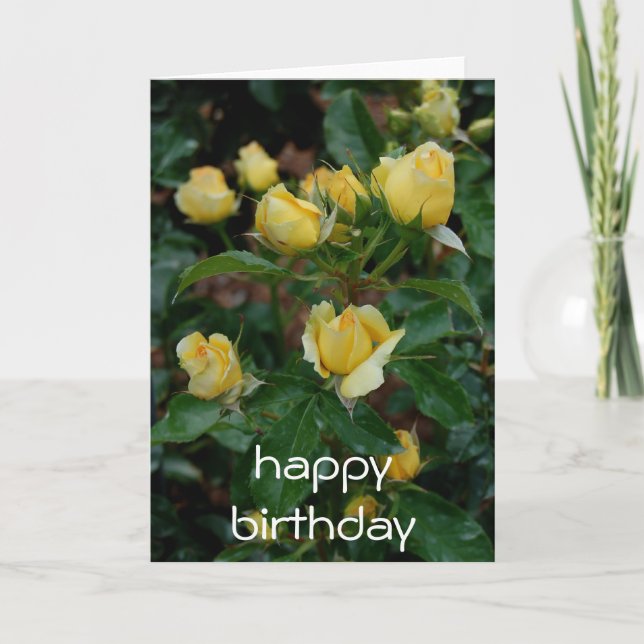 happy birthday card (Front)