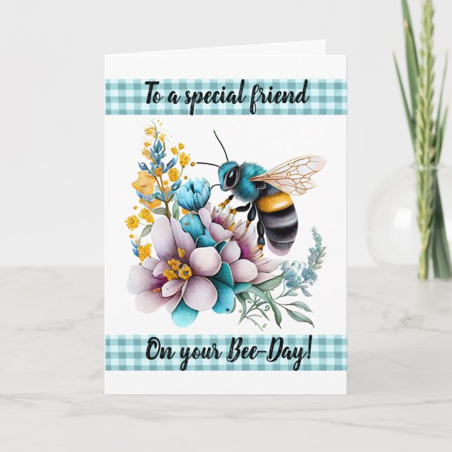 Happy Birthday Card (Front)