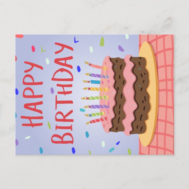 Happy birthday card (Front)
