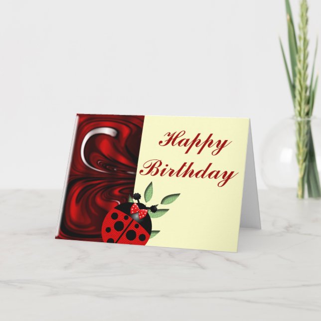 Happy Birthday Card (Front)