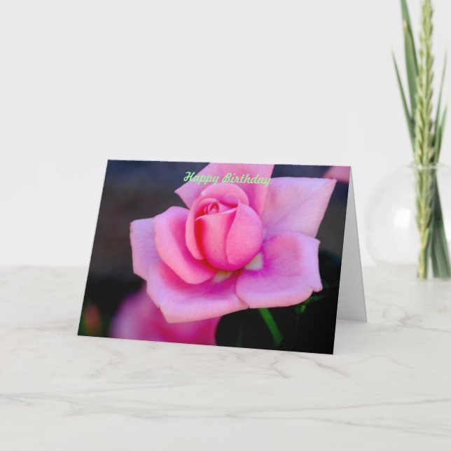 Happy Birthday Card (Front)