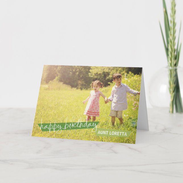 Happy Birthday! Card (Front)