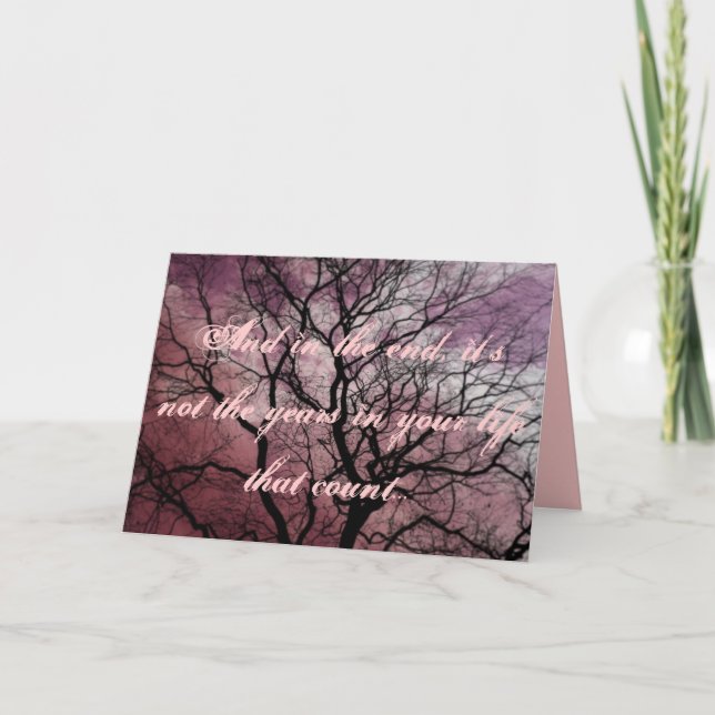 Happy Birthday Card (Front)