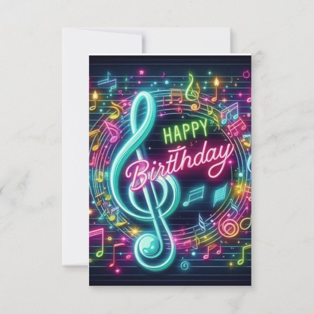 Happy Birthday Card (Front)