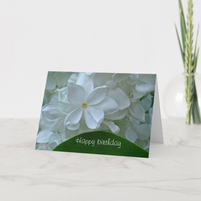 Happy birthday card (Front)