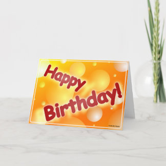 Happy Birthday Card