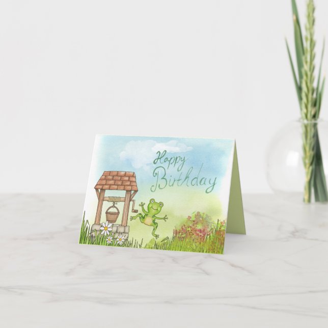 Happy Birthday Card (Front)