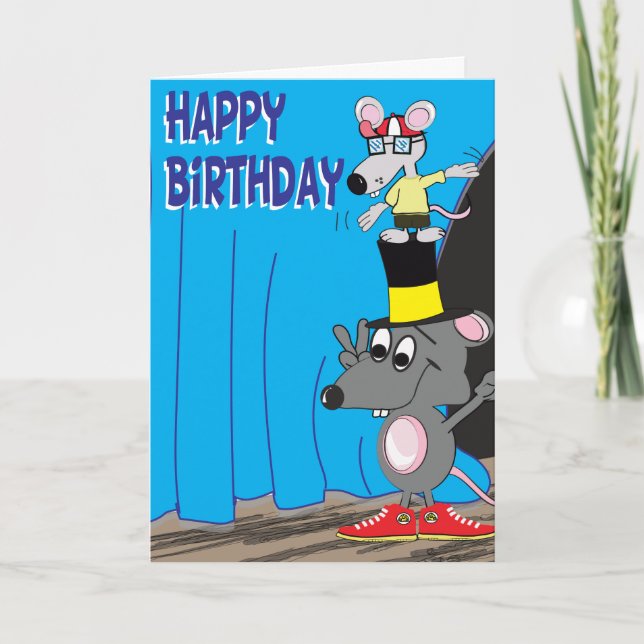 Happy Birthday Card (Front)