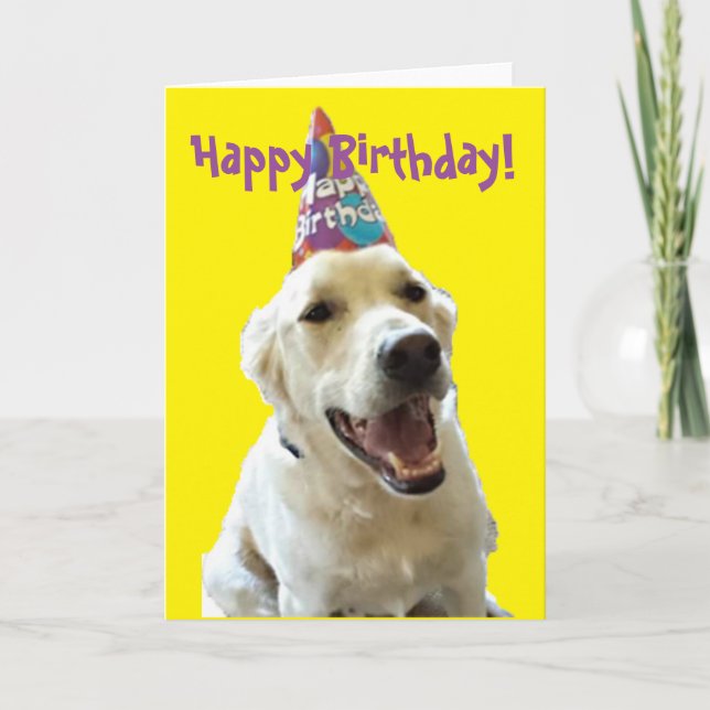 Happy Birthday Card (Front)