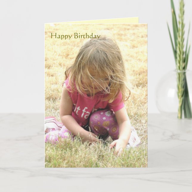 Happy Birthday Card (Front)