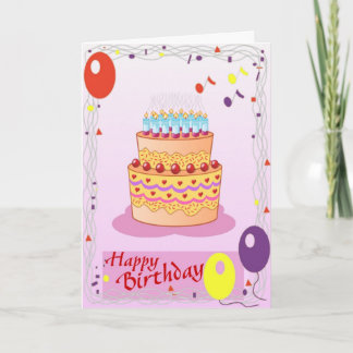 Happy Birthday Card