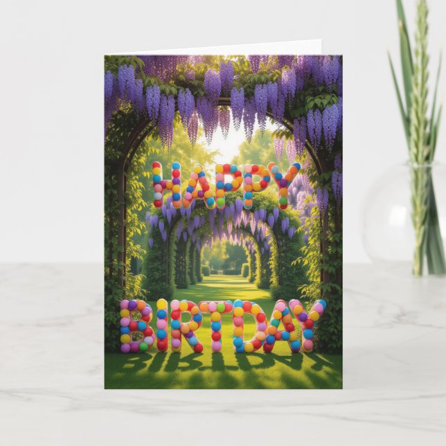 Happy Birthday card, Birthday Card, handmade  Holiday Card (Front)
