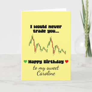 Happy Birthday Card- Bitcoin Birthday love Letterpress Thank You Card