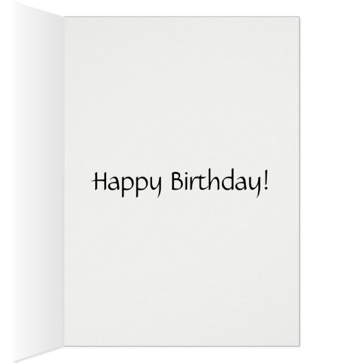 Happy Birthday Card Colors (Inside (Right))