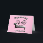 Happy Birthday Card for Cyclists<br><div class="desc">Birthday card for Individuals mad about cycling.</div>