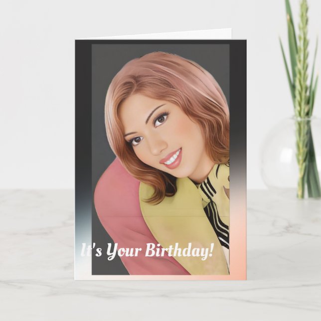 Happy Birthday Card For Her (Front)