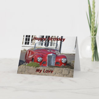 Happy Birthday Card for Husband, Son or Boyfriend