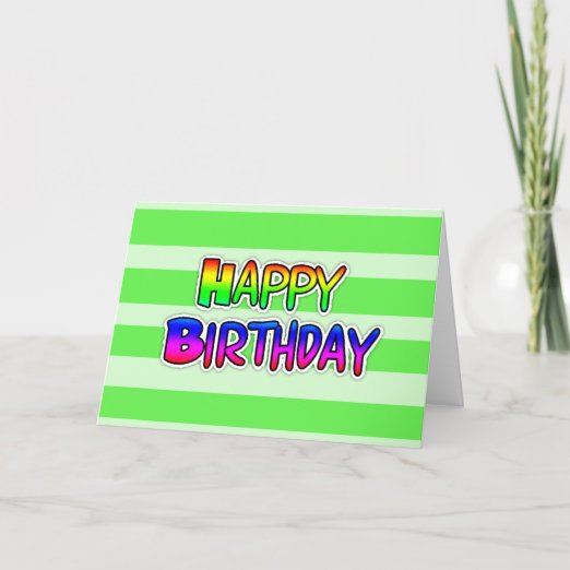 Gender Neutral Birthday Cards | Zazzle