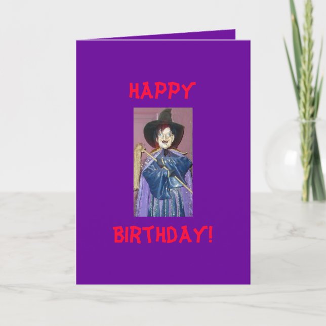 Happy, Birthday! Card- Humorous! Card (Front)