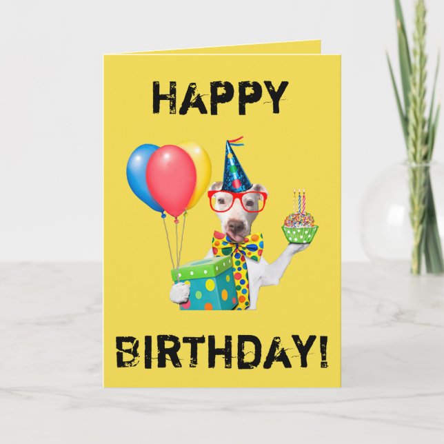 Happy Birthday Card! Invitation (Front)