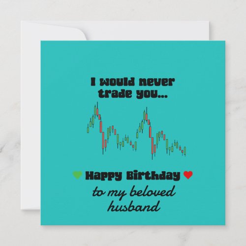 Happy Birthday Card- trader Birthday love Holiday Card