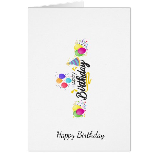 HAPPY BIRTHDAY CARDS (Front)
