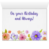 Happy Birthday Cards (Inside Horizontal (Bottom))