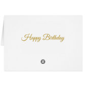 Happy Birthday Cards (Back Horizontal)