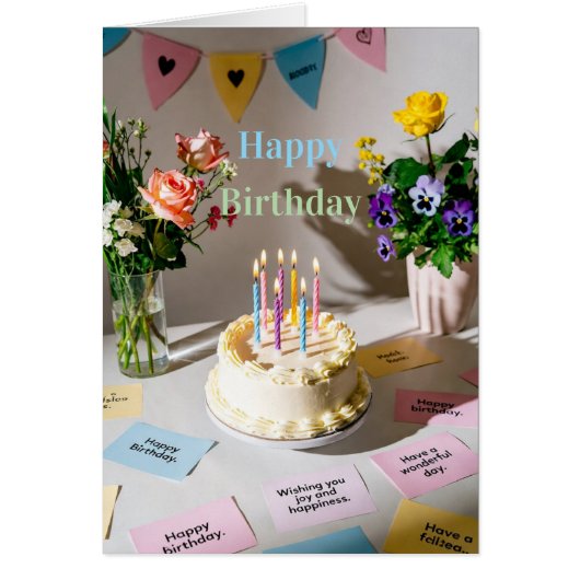 Happy Birthday Cards (Front)